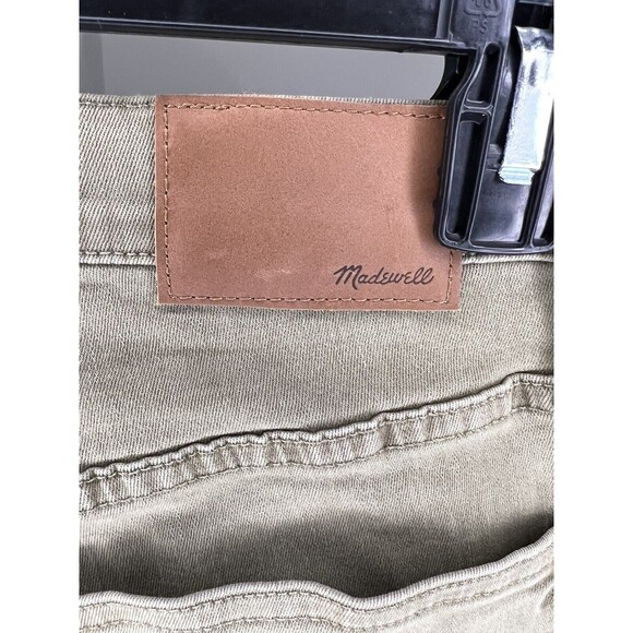 Madewell 9" High-Rise Skinny Jeans Raw-Hem Garment Dyed Edition Size 28 G7196 - Picture 6 of 10